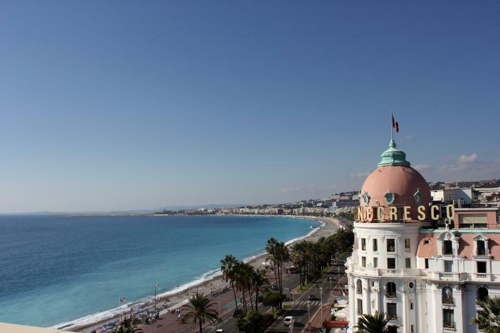 Joli Appartement Nicois En Bord De Mer Nice Exteriér fotografie